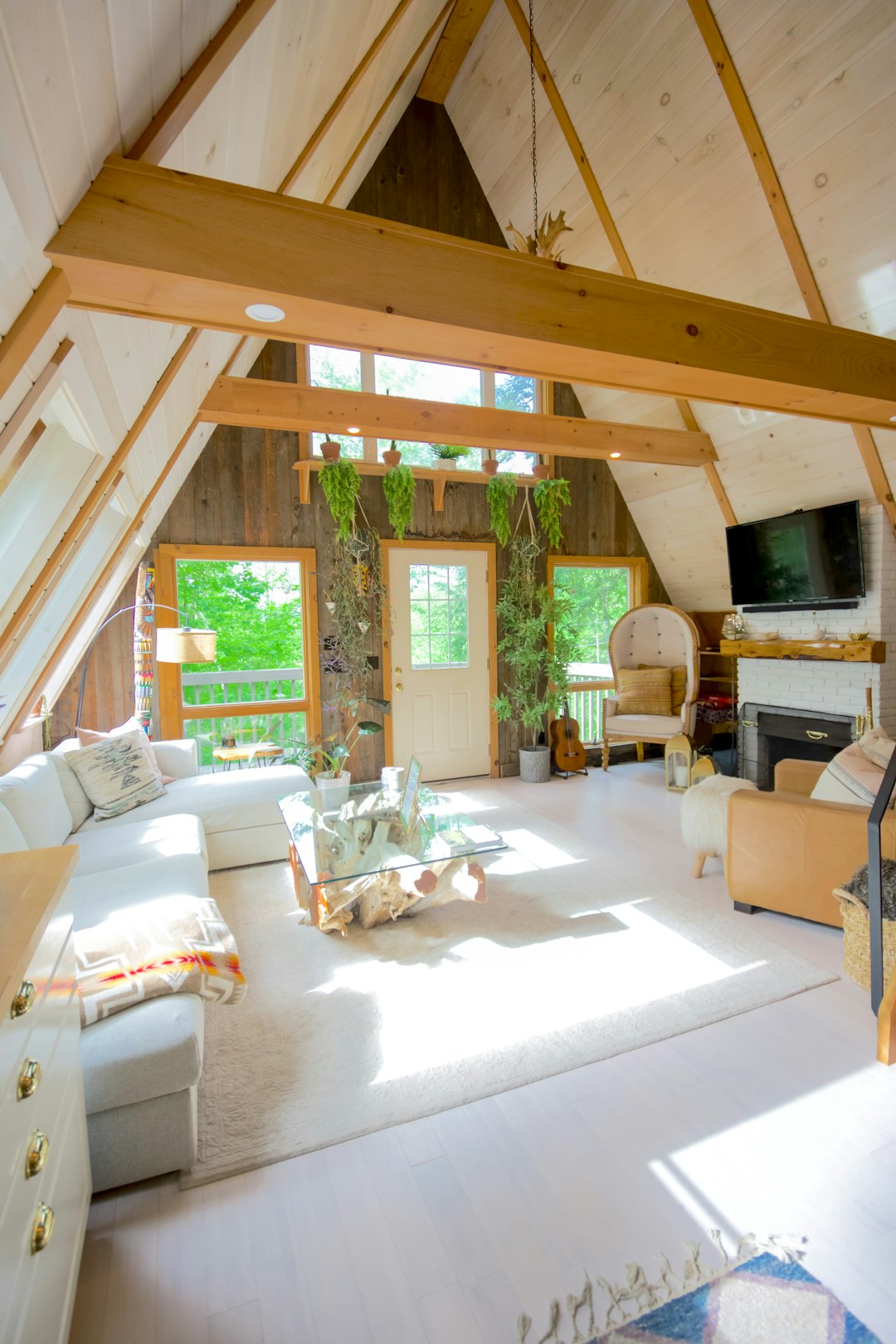 Living room interior design.